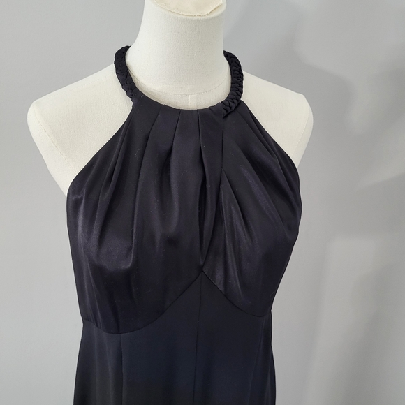NWT Vintage 90s Y2K Liz Claiborne Night Evening Special Occasion Gown Halter NOS - Picture 2 of 16